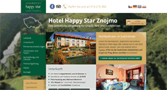Desktop Screenshot of hotelhappystar.at