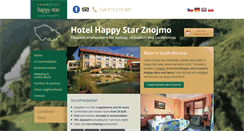 Desktop Screenshot of hotelhappystar.com